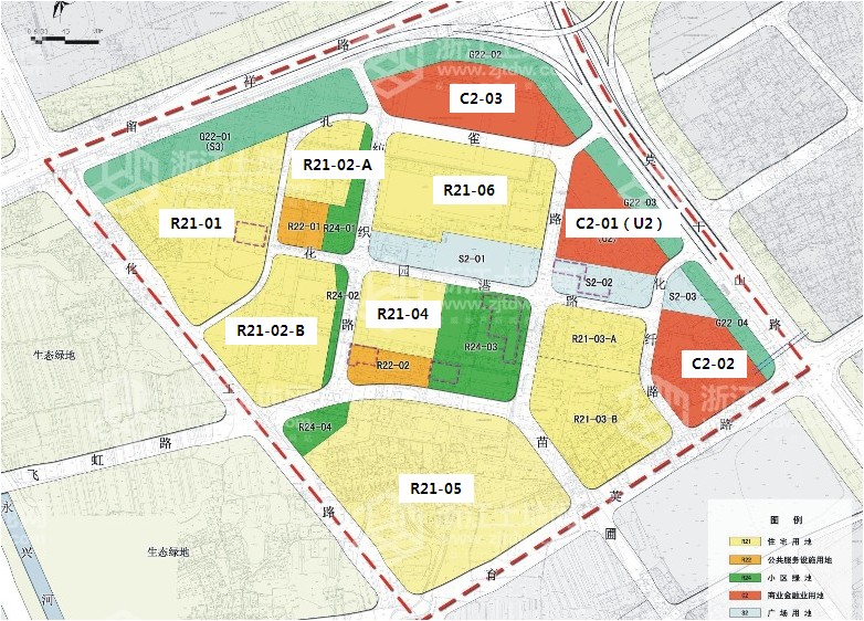 地块区位及基本指标